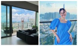 Hoa hậu Phương Khánh khoe từng ngóc ngách trong penthouse view triệu đô vừa tậu