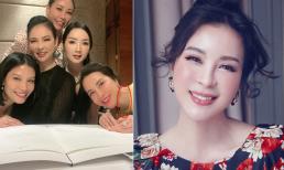 Hoa hậu Giáng My bên hội bạn toàn mỹ nhân, vô tình để lộ yếu điểm nhan sắc của MC Thanh Mai ở góc chụp gần