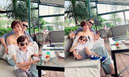 MC Phương Mai khoe loạt ảnh gia đình: Chồng ngoại quốc siêu điển trai, hoàng tử nhí đáng yêu hết nấc