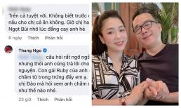 Dân mạng thắc mắc ngày xưa 'có nấu ăn cho vợ cả', chồng Hà Thanh Xuân đáp chắc nịch: 'Em cứ tìm chị Đào mà hỏi'