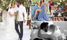 Tiếp tục lộ diện loạt ảnh thân mật trong ngày trọng đại của Jennifer Lopez và Ben Affleck