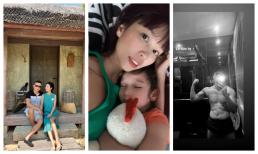 Sao Việt ngày Lễ 2/9: Người lao vào phòng tập khoe cơ bắp, người phải chăm con ốm