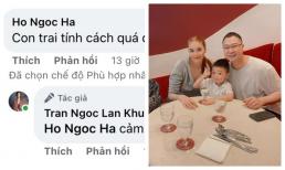Con trai Lan Khuê mừng sinh nhật bố cực yêu đến mức Hà Hồ và Lệ Quyên còn phải khen ngợi