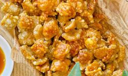 Làm món nhậu cho ông xã từ phần 'rẻ bèo' của thịt lợn nhiều người bỏ đi, nhai giòn tan 