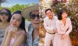 Phạm Quỳnh Anh khoe bộ ảnh kỷ niệm 50 năm ngày cưới của bố mẹ, độ tình tứ không thua kém gì con cái