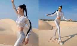 Siêu mẫu Anh Thư lăng xê mốt xuyên thấu, lên đồ khoe dáng 'đỉnh của chóp' làm bao người u mê 