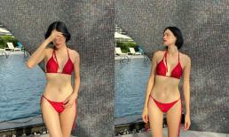 Tuyết Lan diện bikini khoe vòng hai không chút mỡ thừa