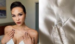 MC Phương Mai bức xúc vì tiệm giặt ủi nổi tiếng làm hỏng đồ của mình