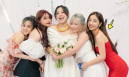 Bồ cũ Quang Hải - Nhật Lê đi đám cưới, chiếm spotlight vì ăn mặc quá nổi, 'chặt đẹp' cô dâu và hội bạn