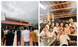 Nhà Thờ Tổ của Hoài Linh lặng lẽ mở cửa đón các nghệ sĩ đến viếng, nam danh hài quây quần làm lễ với các đồng nghiệp