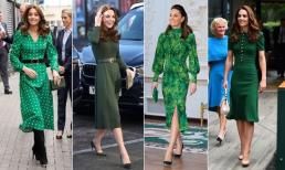 Tại sao Kate Middleton thích mặc màu xanh lá cây? Nàng công sở bỏ túi thêm bí kíp “thăng hạng” phong cách
