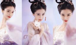 Angelababy xinh đẹp, 'thoát tục' như tiên tử trong tạo hình Hằng Nga hậu gây tranh cãi khi được đề cử giải Thị hậu Kim Ưng 