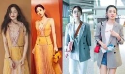 Một chiếc váy hai mỹ nhân cùng mặc: Vương Tử Văn khí chất hơn Triệu Lệ Dĩnh, Dương Tử và Lý Thấm bất phân thắng bại