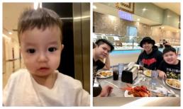 Bằng Kiều lần đầu đăng ảnh 3 con trai lớn trò chuyện cùng quý tử út, biểu cảm các nhóc tì tình thương mến thương