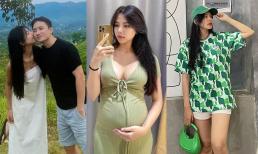 Gu thời trang bầu bí đẹp mãn nhãn của bà xã Phan Mạnh Quỳnh, xứng đáng để học hỏi 