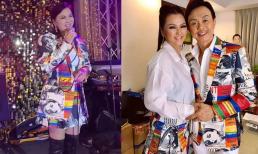 Ca sĩ Phương Loan gây xúc động khi mặc lại áo cũ của cố nghệ sĩ Chí Tài