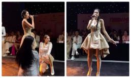 Thủy Tiên qua ống kính camera thường trong lần xuất hiện mới nhất, nhan sắc và giọng hát live có còn phong độ?