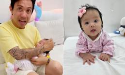 Lần đầu xuất hiện trên Facebook, cháu ngoại Minh Nhựa đã gây sốt với vẻ ngoài cực yêu 