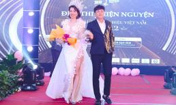 Hoa hậu Mạc Thị Minh diện áo dạ hội NTK Tommy Nguyễn đấu giá thành công cho từ thiện