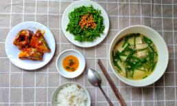 Mâm cơm dành cho 1 người, ăn gì vừa ngon lại chỉ dưới 100 nghìn?