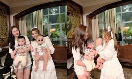 Khoảnh khắc cực yêu khi con của Chi Bảo và con Bảo Thy gặp mặt