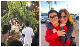 Hình ảnh hiếm hoi trong đám cưới Thanh Hà - Phương Uyên, cả hai 'thề non hẹn biển' trong ngày cưới