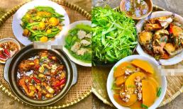 Hơn 20 mâm cơm nhà ngon chuẩn vị miền Tây, món ăn đơn giản nhưng đầy màu sắc, đừng bỏ lỡ!
