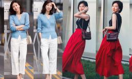 Phụ nữ ngoài 40, không phải lúc nào cũng mặc đồ đen, trắng và xám! Mặc thêm 5 màu để bớt nóng tính và già đi