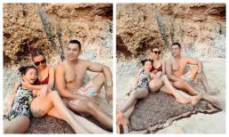 Phương Trinh Jolie diện đồ thiếu vải bên con gái, lộ hình xăm lớn nhất trên cơ thể