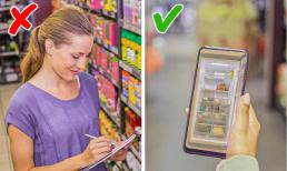 12 thủ thuật giúp bạn đi siêu thị ít hơn nhưng mua được mọi thứ bạn cần