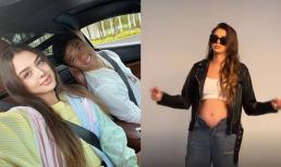 Vợ Tây của thủ môn Bùi Tiến Dũng vẫn đắt show chụp hình ở những tháng cuối thai kỳ, nhan sắc khiến dân tình 'hờn ghen' 