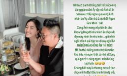 Bảo Thy kể về hành động quan tâm vợ của chồng đại gia nhưng khiến mình phải đấu tranh tâm lý dữ dội