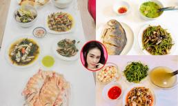 Học vợ cũ Vũ Duy Khánh nấu những mâm cơm vừa ăn ngon lại duy trì dáng đẹp