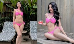 Hậu vướng tin đồn có tình mới kém tuổi, Khổng Tú Quỳnh diện bikini, khoe bộ ảnh cực bén