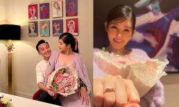 Lê Âu Ngân Anh được cầu hôn, chồng sắp cưới gửi lời dặn dò