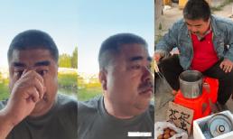 Diễn viên 'Lộc Đỉnh ký' Lưu Kim bật khóc vì bị dân mạng 'tấn công' khi đi bán trứng và nhặt ve chai mưu sinh