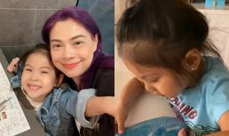 Bị nước sôi đổ vào tay, Thanh Thảo tan chảy với hành động này của con gái