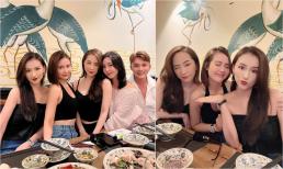 Hội bạn toàn mỹ nhân Lã Thanh Huyền - Quỳnh Nga - Huyền Lizzie và Quỳnh Kool xôm tụ, nhan sắc 'bất phân thắng bại'