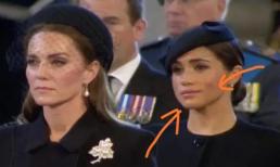 Meghan đã khiến cư dân mạng Anh tức giận với nụ cười khó hiểu trong lễ tang của Nữ hoàng
