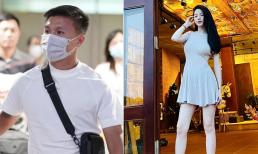 Quang Hải về nước, 'bạn gái tin đồn' Chu Thanh Huyền 'rắc thính' ngọt ngào 