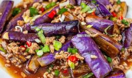 Cà tím đang nhiều, xào kiểu này thơm ngon và lạ miệng trong những ngày giao mùa 