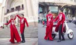 Liêu Hà Trinh tung thêm ảnh cưới bên ông xã: Chàng bảnh bao hết nấc, nàng xinh đẹp xuất thần