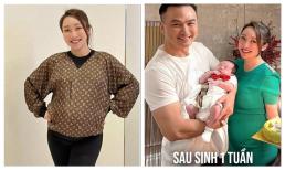 Vợ kém 16 tuổi của Chi Bảo đăng ảnh kém sắc và phát tướng đến mức không dám nhìn lại khi mới sinh quý tử