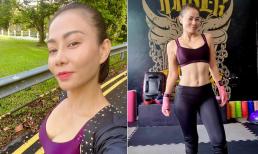 Thu Minh tự tin phô body 'xịn đét' mừng tuổi 45, bí quyết giữ dáng là gì?