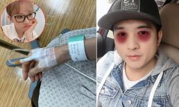Sao Việt 22/9: Hari Won khiến fans lo lắng khi đăng ảnh tay cắm ống truyền; Ca sĩ Đinh Ứng Phi Trường bị vợ 'đánh tím mắt' 