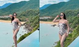 Bảo Thy 'đốt mắt' với body cực hot, hạnh phúc thông báo đã về lại cân nặng thời son rỗi