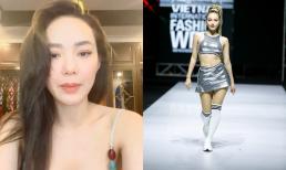 Minh Hằng khó chịu ra mặt khi có người nhắc lại màn 'lộn mèo' trước đây 