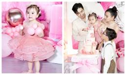 Con gái Thu Thủy hóa công chúa đáng yêu trong tiệc sinh nhật 2 tuổi