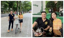 NSND Thu Hà dạo phố Hà Nội cùng Lý Hùng, nhan sắc tài tử giai nhân một thời gây ấn tượng mạnh