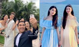 Con gái Quyền Linh được nguyên dàn Hoa, Á hậu nhà Hoàn vũ Việt Nam 'xí phần'